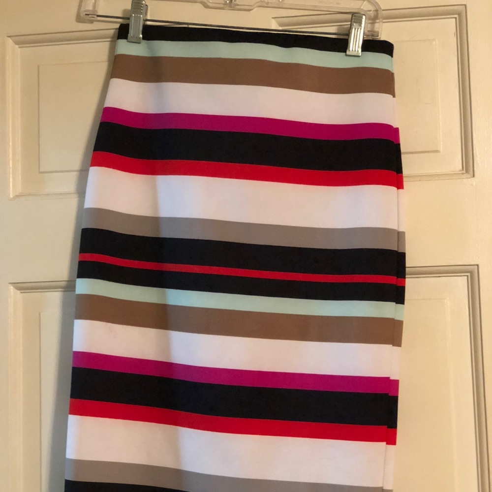 Sequin hearts pencil skirt